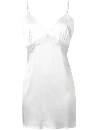 Gilda & Pearl Gilda Short Slip Dress In White