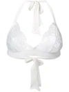 Gilda & Pearl Ava Boudoir Bra In White