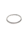 Rosa De La Cruz 18k White Gold Diamond Midi Ring