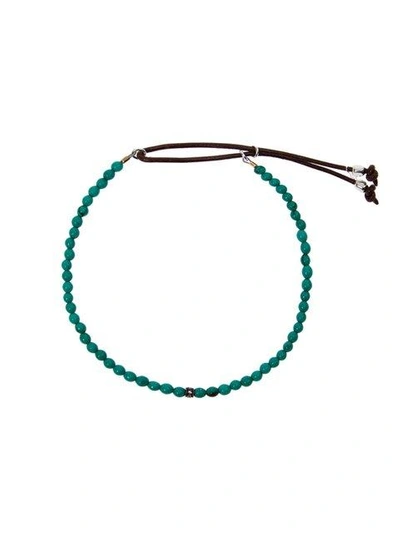 Catherine Michiels Beaded Bracelet In Blue