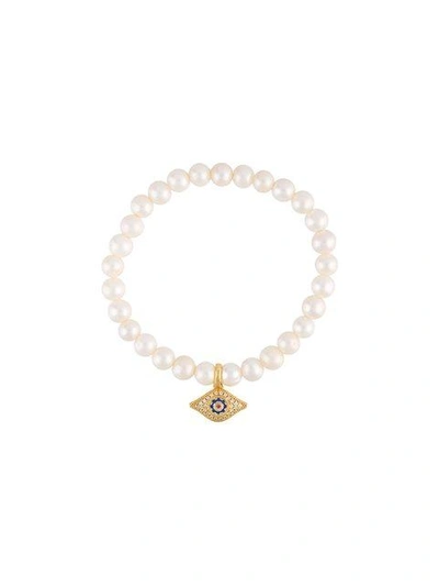 Nialaya Jewelry Pearl Beaded Bracelet - White