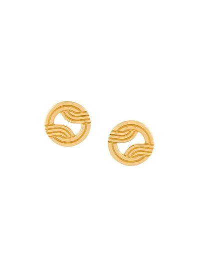 Lara Bohinc 'stenmark Solar' Stud Earrings In Metallic