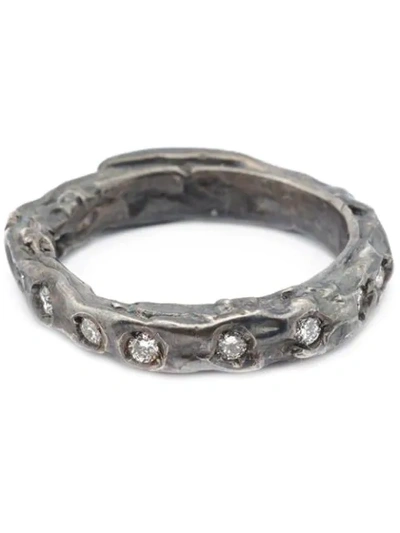 Simona Tagliaferri Wrinkle Ring In Metallic