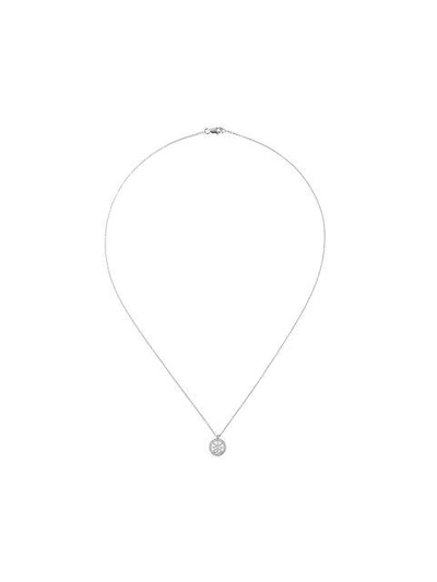 Wouters & Hendrix Gold 'rosetta' Necklace In White Gold