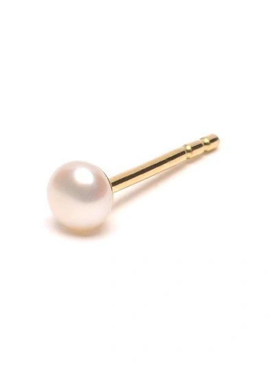 Wouters & Hendrix Gold 'pearl' Single Earring