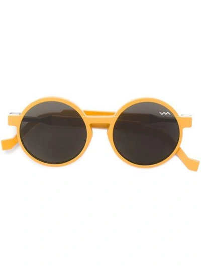 Vava Round Sunglasses In Yellow