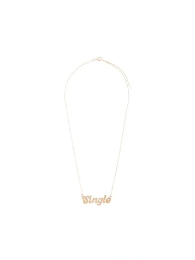 True Rocks “single" Necklace Yellow Gold