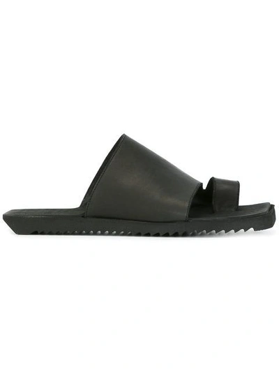 Lost & Found Rooms Thick Strap Sandals - Black