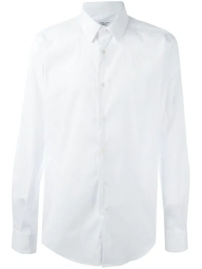 Fashion Clinic Classic Plain Shirt In White