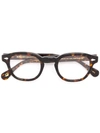 Moscot 'lemtosh' Glasses In Brown