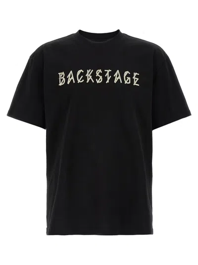 44 Label 'backstage' T-shirt In Black