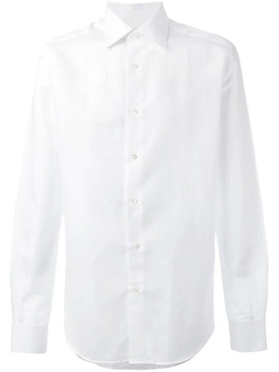 Fashion Clinic Buttoned Shirt In White