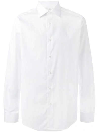 Fashion Clinic Classic Buttoned Shirt In White