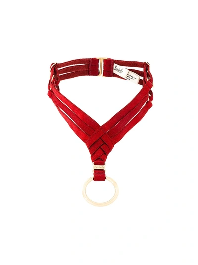 Bordelle 'asobi' Collar In Red