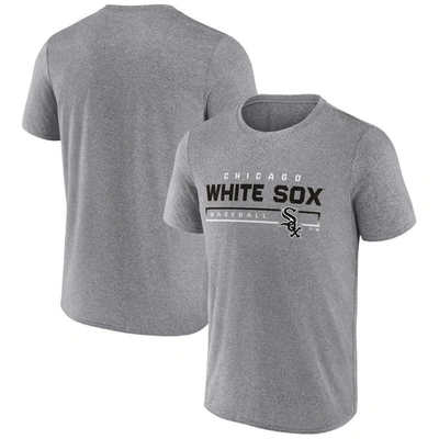 Fanatics Branded Heathered Gray Chicago White Sox Durable Goods Synthetic T-shirt