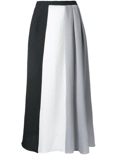Edeline Lee Graphic Skirt In Black