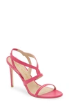 Stuart Weitzman Soiree 100 Sandal In Magenta Smooth