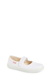 Cienta Kids' Mary Jane Sneaker In White