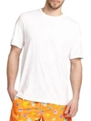 Saks Fifth Avenue Collection Cotton Crewneck Tee In White