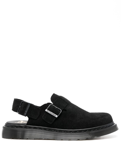 Dr. Martens Jorge Buckled Sandals In Black