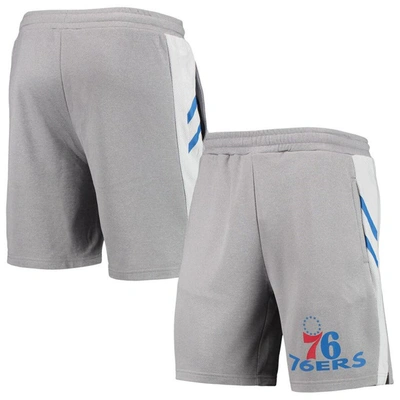 Concepts Sport Gray Philadelphia 76ers Stature Shorts