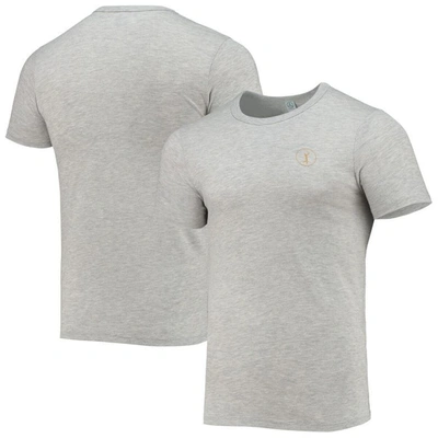 Alternative Apparel Heathered Gray The Players Eco-crew Tri-blend T-shirt In Heather Gray