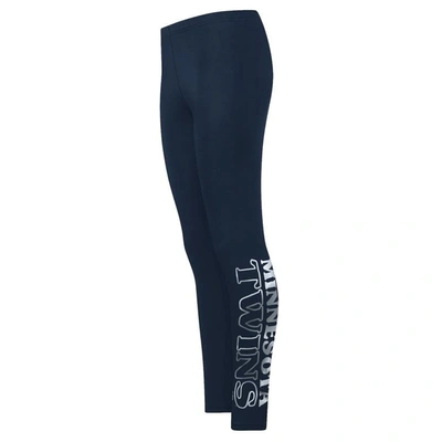 G-iii 4her By Carl Banks Navy Minnesota Twins Stadium Leggings