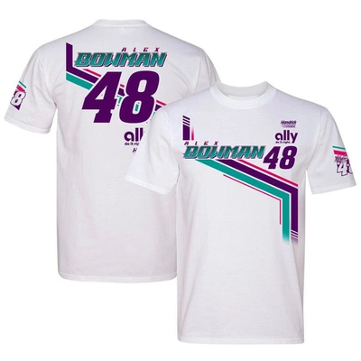 Hendrick Motorsports Team Collection White Alex Bowman Extreme T-shirt