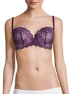 Le Mystere Sophia Lace Bra In Eggplant