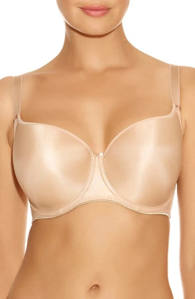 Fantasie Underwire Smoothing T-shirt Bra In Beige