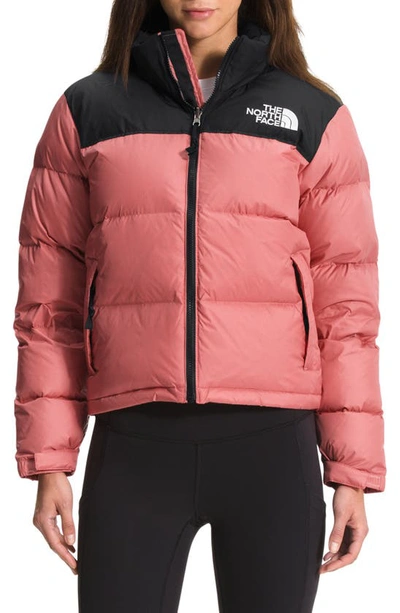 The North Face Nuptse 1996 Packable Quilted Down Jacket In Faded Rose