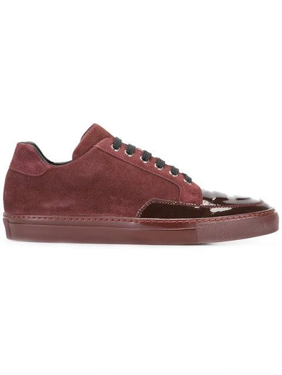 Alejandro Ingelmo Panelled Sneakers - Red