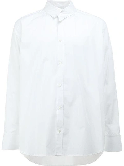 Aganovich Asymmetric Collar Shirt - White