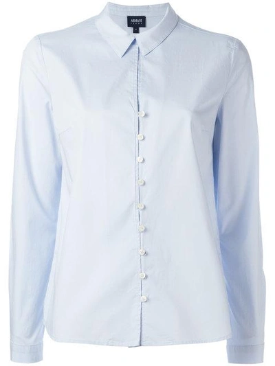 Armani Jeans Plain Shirt - Blue