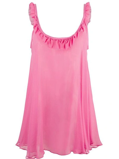 Gilda & Pearl Bardot Babydoll In Pink