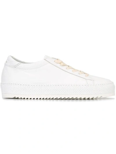 Philippe Model Lace-up Sneakers - White