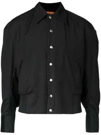 Private Policy Volume Jacket In Black