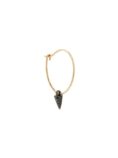 Asherali Knopfer Lou Spike Earring In Metallic