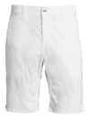 Joe's The Brixton Cotton Trouser Shorts In Optic White