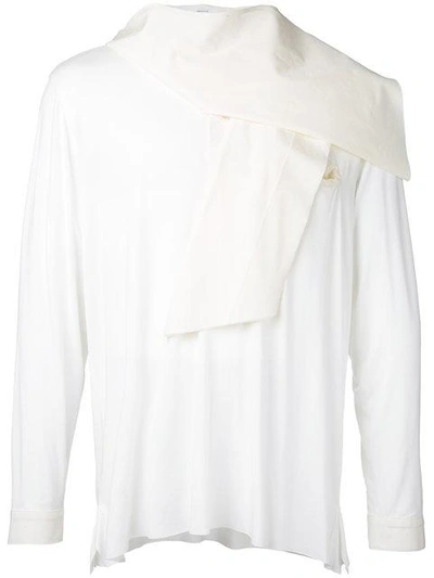 Aganovich Scarf In White