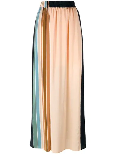 Antonia Zander Long Skirts In Dark Blue