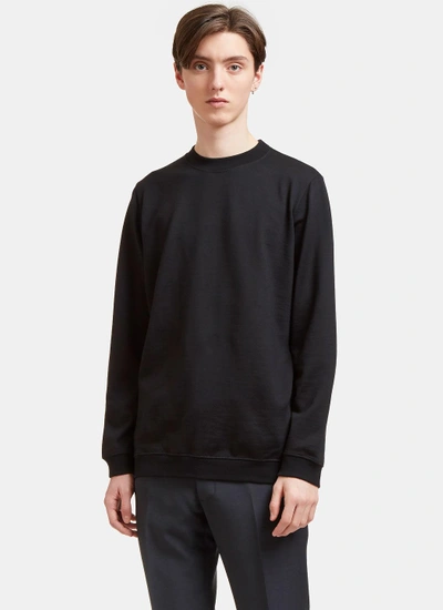 Aiezen Wool-blend Crewneck Sweater In Black