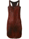 Avant Toi Embellished Tank Top - Red