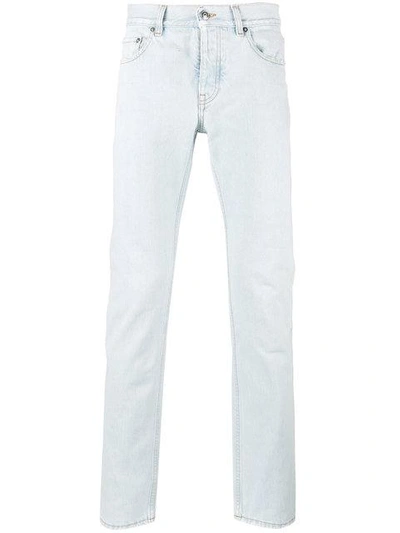 Harmony Paris Straight Leg Jeans In Blue