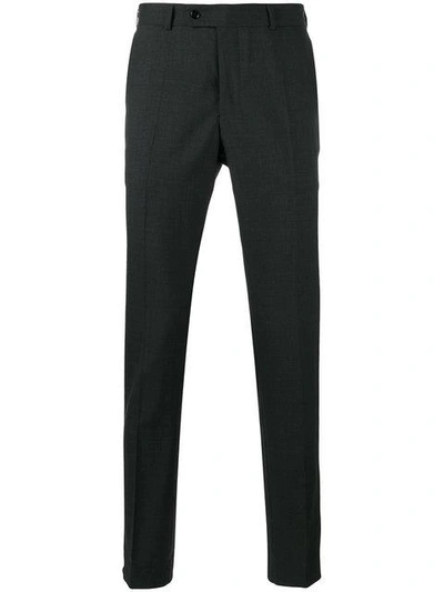 Mp Massimo Piombo Skinny Tailored Trousers - Grey