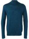 N•peal Pullover Mit Stehkragen In Blue