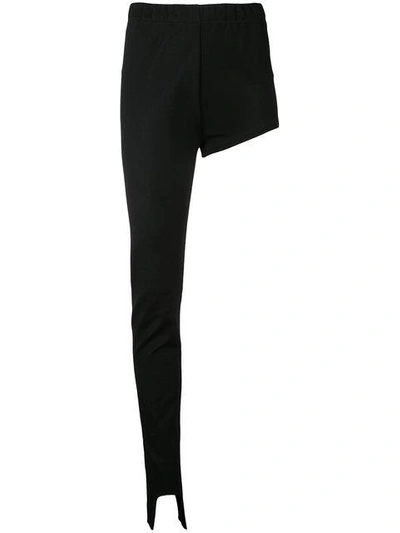 Litkovskaya Asymmetrical Brief Leggings In Black