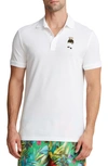 Ralph Lauren Purple Label Logo-embroidered Cotton Polo Shirt In White