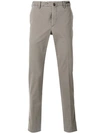 Pt01 Slim Fit Chino Trousers In Neutrals