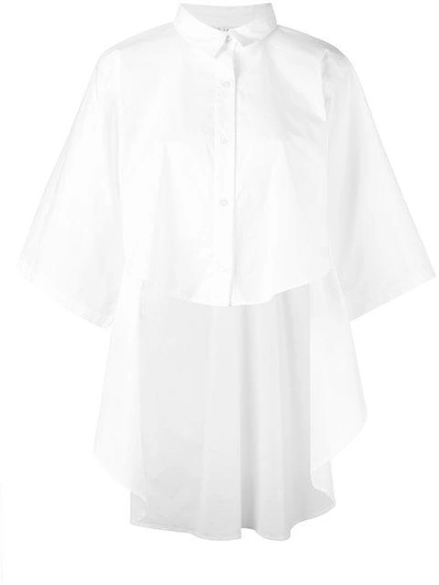 Lucio Vanotti High Low Shirt - White